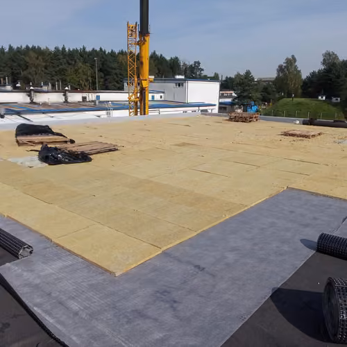 Dach zielony odwrócony z izolacją z folii PCV – Chrzanów – zdjęcie 1 z 11