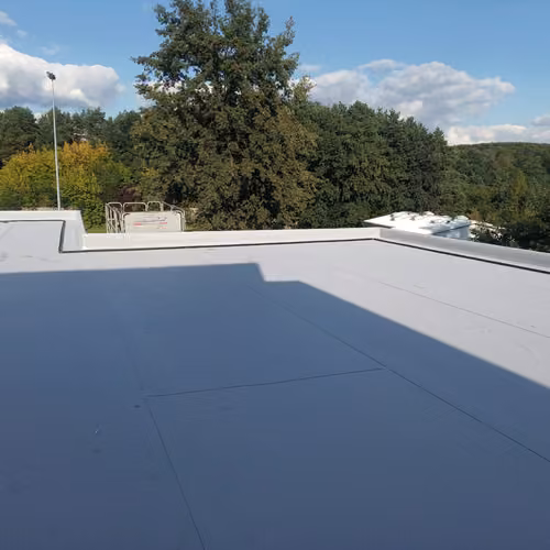 Dach zielony odwrócony z izolacją z folii PCV – Chrzanów – zdjęcie 4 z 11