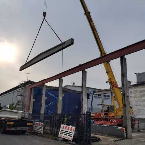 Montaż konstrukcji prefabrykowanych – zdjęcie 4 z 9