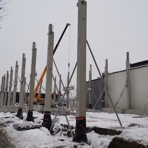 Przebudowa, rozbudowa i nadbudowa zakładu produkcyjnego branży odlewniczej – Skołyszyn – zdjęcie 5 z 25